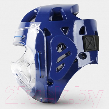 Шлем для таэквондо Mooto WT Extera Face Covered Headgear / 50598 (L, белый)