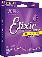 Струны для акустической гитары Elixir Strings 11075 / 12-56 - 