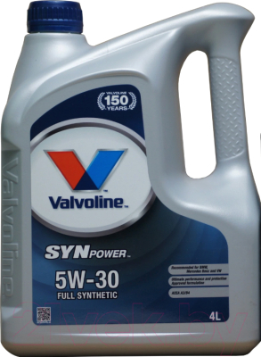 Моторное масло Valvoline SynPower 5W30 / 872378 (4л)