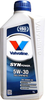 Моторное масло Valvoline SynPower FE 5W30 / 872551 (1л)