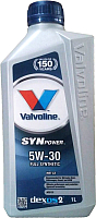 Моторное масло Valvoline SynPower MST C3 5W30 / 872596 (1л) - 