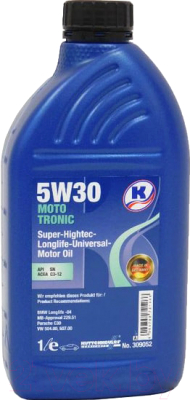 Моторное масло Kuttenkeuler MotoTronic 5W30 / 309052 (1л)