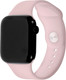 Ремешок для фитнес-трекера Zibelino Apple Watch 42/44/45/49мм / ZBS-APL-42-L-DRS (M/L, пыльно-розовый) - 