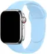 Ремешок для фитнес-трекера Zibelino Apple Watch 42/44/45мм / ZBS-APL-42-L-LBLUE (M/L, светло-голубой) - 