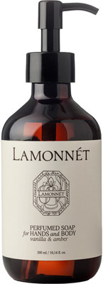 Мыло жидкое LAMONNET Ваниль и амбра (300мл) - 