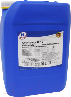 

Антифриз Kuttenkeuler, Красный, Antifreeze K12 концентрат / 510135