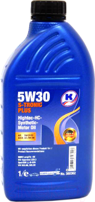 Моторное масло Kuttenkeuler S-Tronic Plus 5W30 / 300362 (1л)