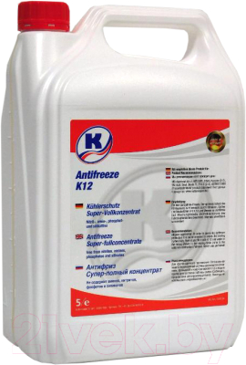 Антифриз Kuttenkeuler Antifreeze K12 концентрат / 510134 (5л, красный)