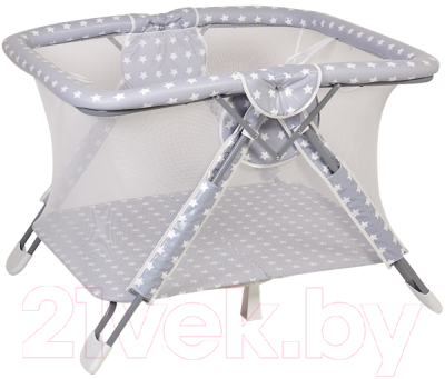 

Игровой манеж Polini Kids, Comfort. Звезды