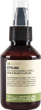 Гель для укладки волос Insight Hair & Beard Fluid Gel (100мл)