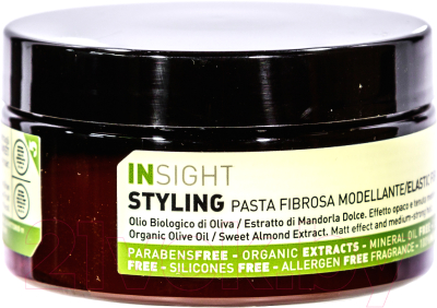 Паста для укладки волос Insight Elastic Fibre Paste (90мл)