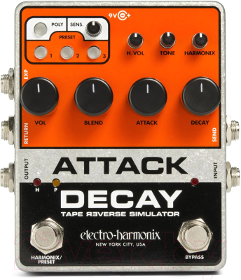 

Педаль акустическая Electro-Harmonix, Attack Decay