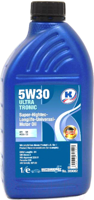 Моторное масло Kuttenkeuler Ultra Tronic 5W30 / 309082 (1л)
