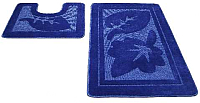 Набор ковриков Shahintex РР 50x80/50x50 (синий) - 