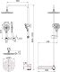 Миниатюра изображения товара Душевой гарнитур IDDIS Ray / RAYSW3Fi76