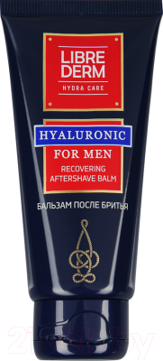 

Бальзам после бритья Librederm, For Men гиалуроновый восстанавливающий