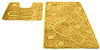 Набор ковриков Shahintex РР 60x100/60x50 (желтый) - 
