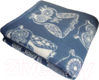 Одеяло для малышей Klippan Совы 100x140 (шерсть)