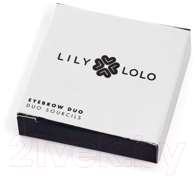 Палетка теней для бровей Lily Lolo Eyebrow Duo Light (2г)