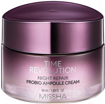 Крем для лица Missha Time Revolution Night Repair Probio Ampoule Cream (50мл)