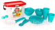 Набор пластиковой посуды Berossi Party ИК 56137000 (бирюзовый) - 