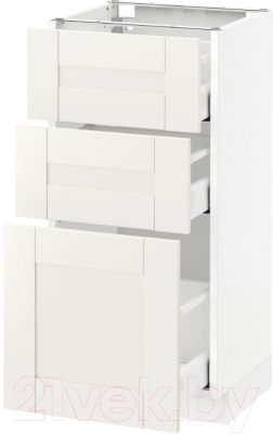 

Шкаф-стол кухонный Ikea, Метод/Максимера 092.387.57