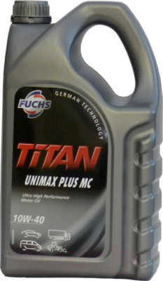 Моторное масло Fuchs Titan Unimax Plus MC 10W40 / 601424953 (5л)