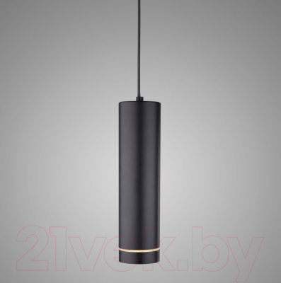 Потолочный светильник Elektrostandard DLR023 12W 4200K (черный матовый)