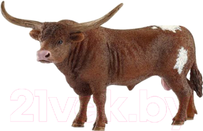 Фигурка коллекционная Schleich Техасский бык Лонгхорн / 13866