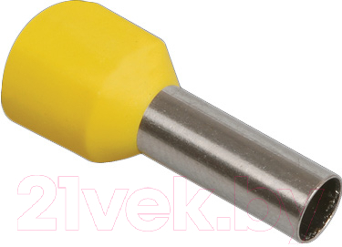 Набор наконечников-гильз для кабеля IEK UGN10-001-D14-08 (100шт, желтый)