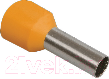 Набор наконечников-гильз для кабеля IEK UGN10-4-D05-02-08 (20шт, оранжевый)
