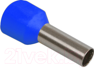 Набор наконечников-гильз для кабеля IEK UGN10-4-D25-04-08 (20шт, синий)