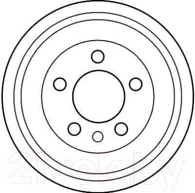 Тормозной барабан TRW DB4299