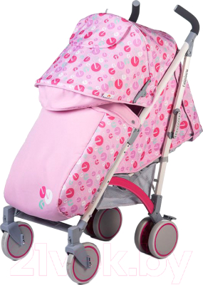 Детская прогулочная коляска Babyhit Rainbow LT (розовый/серый)
