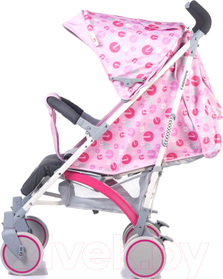 Детская прогулочная коляска Babyhit Rainbow LT (розовый/серый)