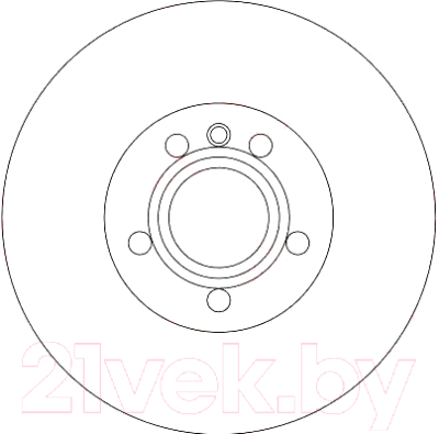 Тормозной диск TRW DF4323