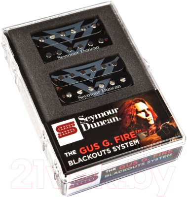 

Комплект звукоснимателей Seymour Duncan, 11106-65-B AHB-11s GUS G.FIRE Blackouts System