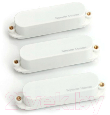 

Комплект звукоснимателей Seymour Duncan, 11206-12-W AS-1s Blackouts Hot Strat White