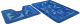 Набор ковриков для ванной и туалета Shahintex Эко 60x90/60x50 (синий) - 