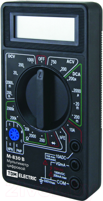 

Мультиметр цифровой TDM, SQ1005-0003