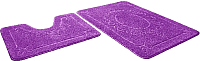 Набор ковриков Shahintex Эко 60x90/60x50 (фиолетовый) - 