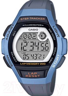 

Часы наручные женские Casio, LWS-2000H-2AVEF