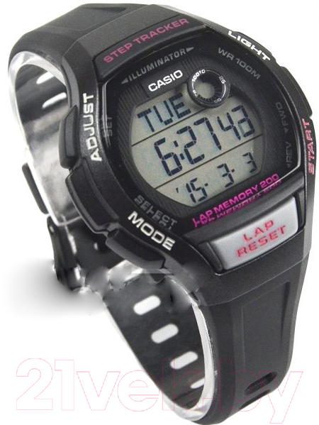 Часы наручные женские Casio LWS-2000H-1AVEF