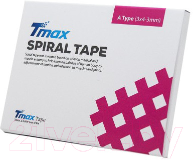 Кросс тейп Tmax Spiral Tape Type A / 423716 (20 листов, телесный)
