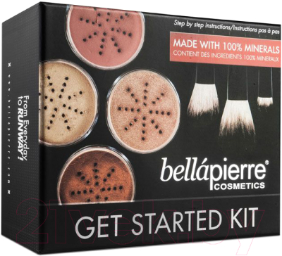 Набор декоративной косметики Bellapierre Get Started Kit тон Medium