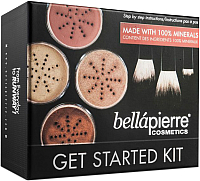 Набор декоративной косметики Bellapierre Get Started Kit тон Dark - 