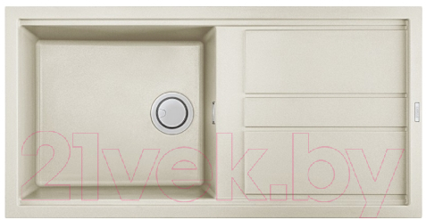 Мойка кухонная Elleci Best 480 Bianco Antico G62 / LGB48062