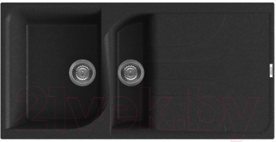 

Мойка кухонная Elleci, Ego 475 Nero Pietra G54 / LGE47554