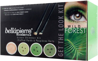 Набор декоративной косметики Bellapierre Get the Look Kit тон Wild Forest