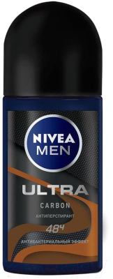 Антиперспирант шариковый Nivea Men Ultra Carbon (50мл)